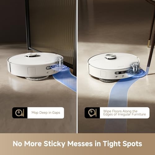 DREAME L40s Ultra AE Robot Vacuum and Mop Combo  19 000Pa Suction  Self Emptying Dust Box  Flexible Mop & 167  Self Cleaning Washboard  Diverse Brush Selection  All in One Station  Auto Refill