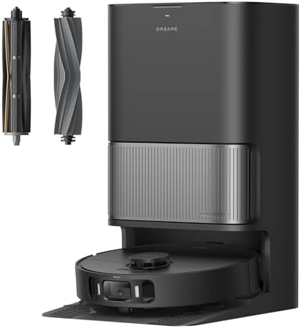 DREAME L40s Ultra AE Robot Vacuum and Mop Combo  19 000Pa Suction  Self Emptying Dust Box  Flexible Mop & 167  Self Cleaning Washboard  Diverse Brush Selection  All in One Station  Auto Refill