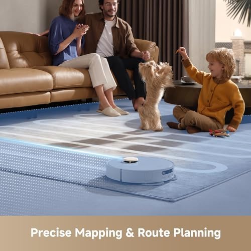 DREAME L40s Ultra CE Robot Vacuum and Mop Combo with Self Emptying Dock  13 000Pa Suction  Mop Self Cleaning and Auto Raising  Ultrasonic Carpet Sensing  Ideal for Pet Hair  Carpet and Hard Floors