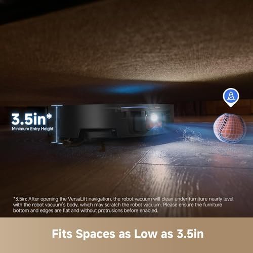 DREAME X50 Ultra Robot Vacuum and Mop with Auto Empty and Mop Self Cleaning  20 000Pa Suction  Obstacle Avoidance and 360  Navigation  Corner to Edge Deep Cleaning  Detangling Brush