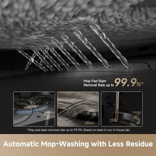 DREAME X50 Ultra Robot Vacuum and Mop with Auto Empty and Mop Self Cleaning  20 000Pa Suction  Obstacle Avoidance and 360  Navigation  Corner to Edge Deep Cleaning  Detangling Brush