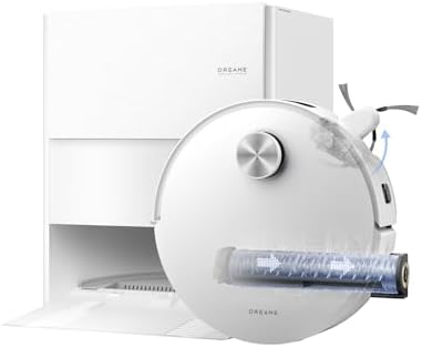 DREAME X50 Ultra Robot Vacuum and Mop with Auto Empty and Mop Self Cleaning  20 000Pa Suction  Obstacle Avoidance and 360  Navigation  Corner to Edge Deep Cleaning  Detangling Brush
