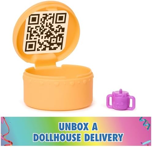 DREAMWORKS GABBYS DOLLHOUSE  14 Pc Celebration Dollhouse  25 Inches Tall  with Toy Figures  Doll House Furniture & 10 Sounds  Kids Toys for Girls & Boys Ages 3