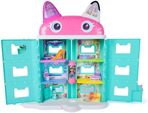 DREAMWORKS GABBYS DOLLHOUSE  Gabbys Cat Dollhouse  Movie Inspired Figure & Accessories  Toys for Boys & Girls Ages 3 