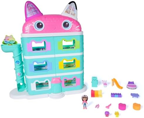 DREAMWORKS GABBYS DOLLHOUSE  Gabbys Cat Dollhouse  Movie Inspired Figure & Accessories  Toys for Boys & Girls Ages 3 