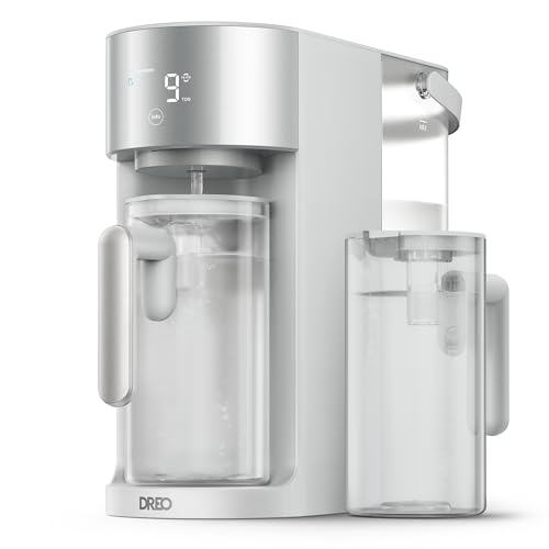 DREO Reverse Osmosis Water Filter Countertop  RO Filtration System  3 1 Pure to Drain  TDS & Filter Life & Autofill Pitcher  Installation Free  Self Cleaning Water Purifier  RO Water Filter