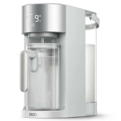 DREO Reverse Osmosis Water Filter Countertop  RO Filtration System  3 1 Pure to Drain  TDS & Filter Life & Autofill Pitcher  Installation Free  Self Cleaning Water Purifier  RO Water Filter