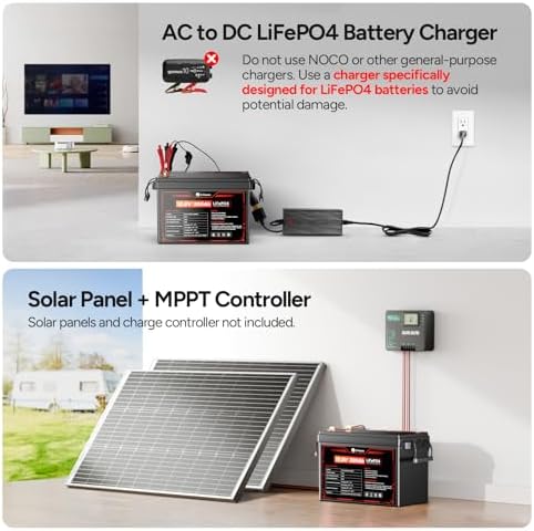 DR PREPARE 12V 300Ah LiFePO4 Battery  Grade A  Cells 3840Wh Rechargeable Lithium Iron Phosphate Battery  200A BMS & Low Temp Cut Off  Small Size for RV  Solar  Off Grid  Camping  Boat  Backup Power