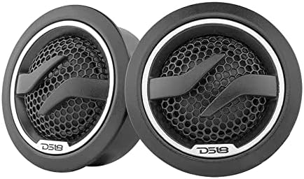 DS18 ZXI 44 4 Car Audio Coaxial Speaker with Built in Neodymium Tweeter and Kevlar Cone   2 Way 150 Watts Max 4 Ohm  2 Speakers 