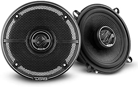 DS18 ZXI 44 4 Car Audio Coaxial Speaker with Built in Neodymium Tweeter and Kevlar Cone   2 Way 150 Watts Max 4 Ohm  2 Speakers 