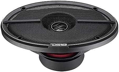 DS18 ZXI 44 4 Car Audio Coaxial Speaker with Built in Neodymium Tweeter and Kevlar Cone   2 Way 150 Watts Max 4 Ohm  2 Speakers 