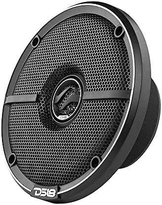DS18 ZXI 44 4 Car Audio Coaxial Speaker with Built in Neodymium Tweeter and Kevlar Cone   2 Way 150 Watts Max 4 Ohm  2 Speakers 