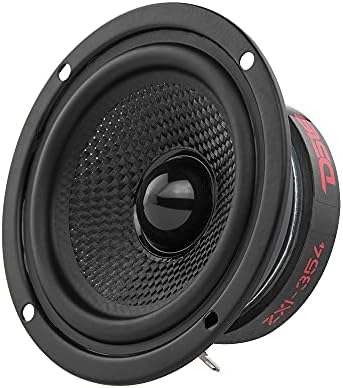 DS18 ZXI 44 4 Car Audio Coaxial Speaker with Built in Neodymium Tweeter and Kevlar Cone   2 Way 150 Watts Max 4 Ohm  2 Speakers 