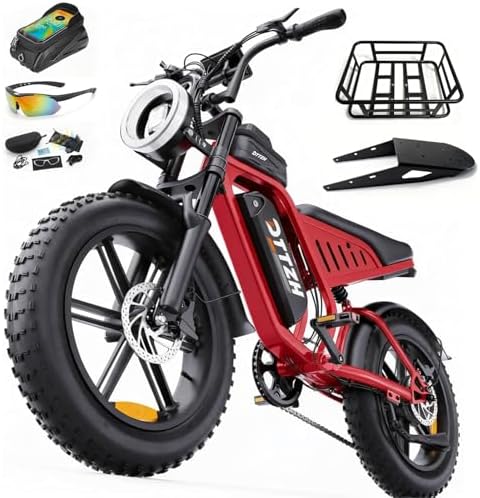 DTTZH F6/F6S/F6PRO Electric Bike for Adults with NFC & Password Unlock  4000/2000/1500W  50/40/33MPH  60V 30Ah  48V 15/25Ah E Bike  100 60 Miles Electric Motorcycle  20 Fat Tire Electric Dirt Bike