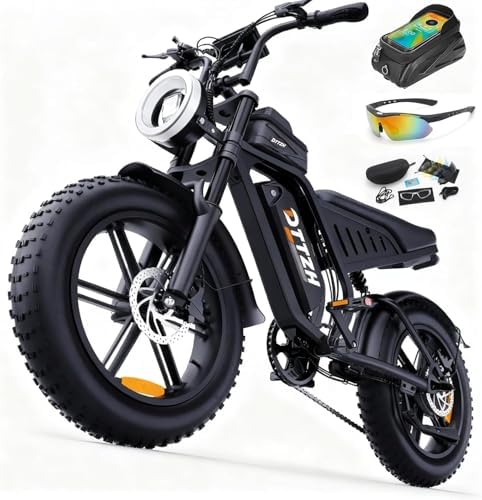 DTTZH F6/F6S/F6PRO Electric Bike for Adults with NFC & Password Unlock  4000/2000/1500W  50/40/33MPH  60V 30Ah  48V 15/25Ah E Bike  100 60 Miles Electric Motorcycle  20 Fat Tire Electric Dirt Bike