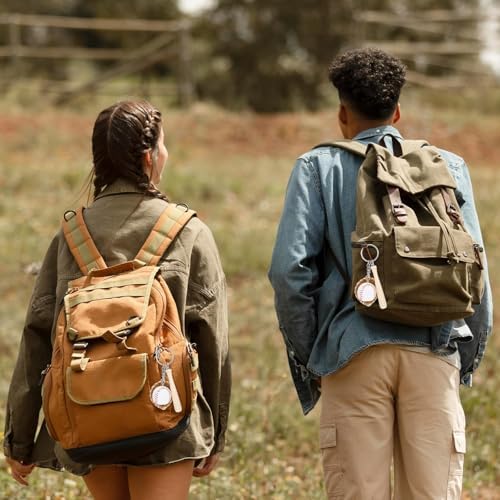 DUSLANG 17 Inch Laptop Backpack for Travel Water Resistant College Backpack for Men/Women Laptop Bag with USB Charging Port Black