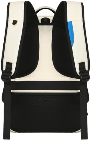 DUSLANG 17 Inch Laptop Backpack for Travel Water Resistant College Backpack for Men/Women Laptop Bag with USB Charging Port Black