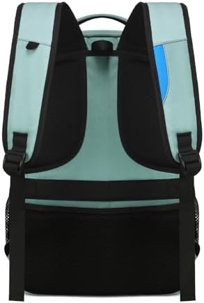DUSLANG 17 Inch Laptop Backpack for Travel Water Resistant College Backpack for Men/Women Laptop Bag with USB Charging Port Black