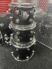 DW Collectors Ebony Satin Oil 4 piece drum kit
