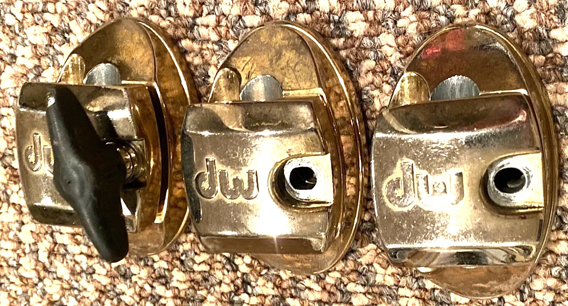 DW Drum Workshop GOLD Tom Brackets