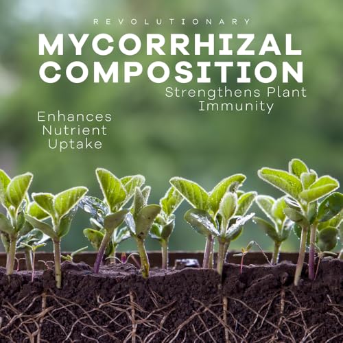 DYNOMYCO Granular Mycorrhizal Fungi Inoculant  200g / 7oz   Boosts Root Growth  Yields & Nutrient Uptake   900 Propagules/g  Concentrated Granules  & OMRI Listed   Biofertilizer for Plant Growth