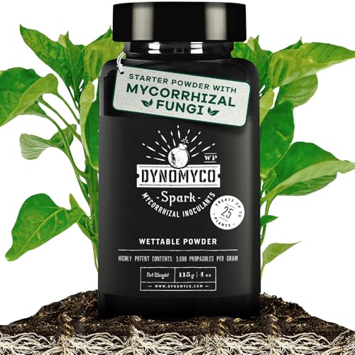 DYNOMYCO Granular Mycorrhizal Fungi Inoculant  200g / 7oz   Boosts Root Growth  Yields & Nutrient Uptake   900 Propagules/g  Concentrated Granules  & OMRI Listed   Biofertilizer for Plant Growth