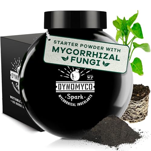DYNOMYCO Granular Mycorrhizal Fungi Inoculant  200g / 7oz   Boosts Root Growth  Yields & Nutrient Uptake   900 Propagules/g  Concentrated Granules  & OMRI Listed   Biofertilizer for Plant Growth