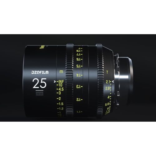 DZOFILM Vespid Prime 25mm T2 1 Cinema Lens for PL Mount