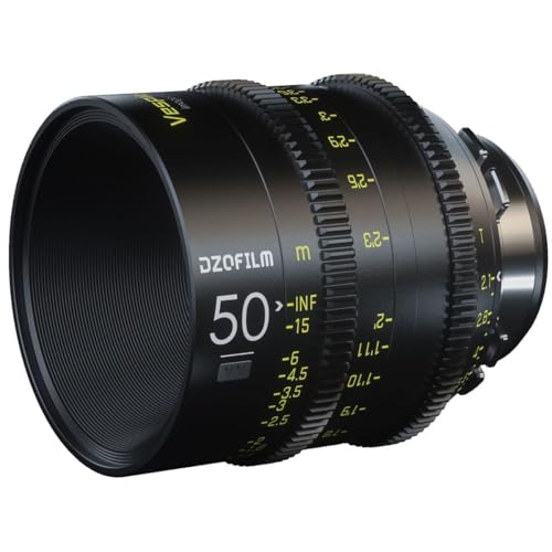 DZOFILM Lente de cine Vespid Prime 1.969 in T2.1 para montaje PL
