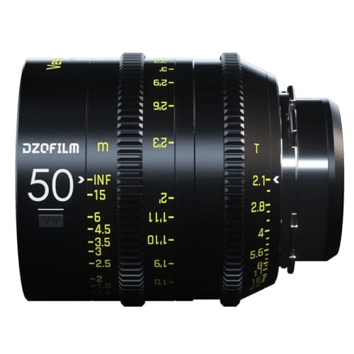 DZOFILM Lente de cine Vespid Prime 1.969 in T2.1 para montaje PL