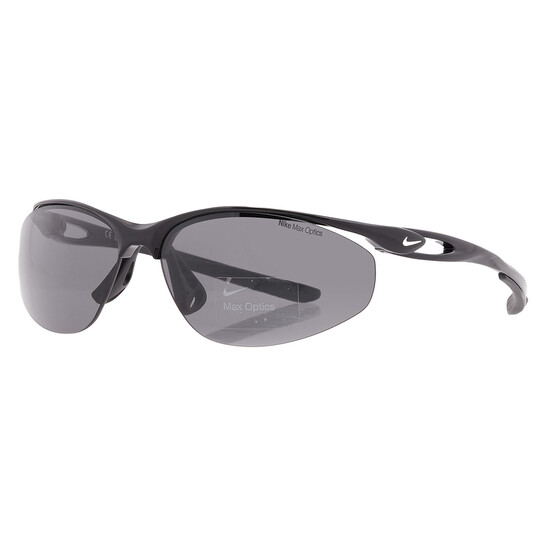 Dark Grey Wrap Unisex Sunglasses