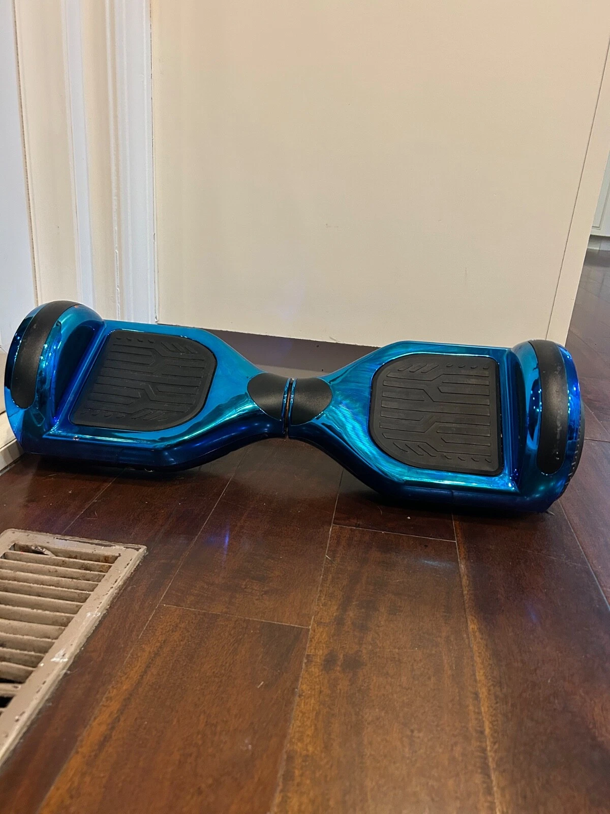 Dark blue metallic electric hoverboard  Does NOT come with charger