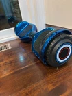 Dark blue metallic electric hoverboard  Does NOT come with charger