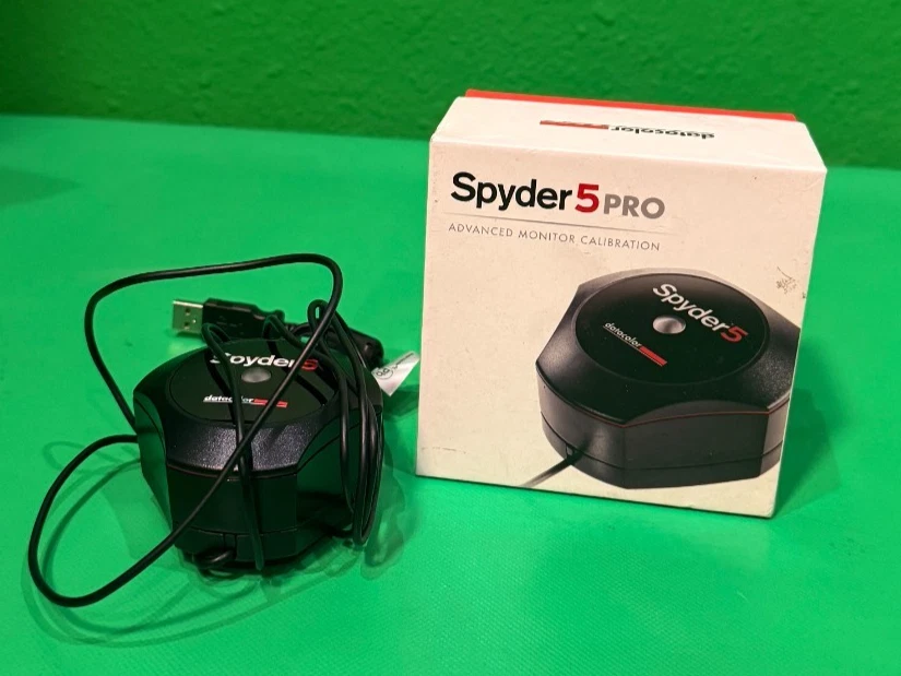 Datacolor Spyder5PRO Monitor Color Calibration Tool   Used