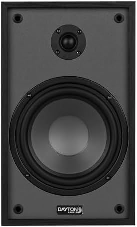 Dayton Audio Classic B65 Bookshelf Speaker Pair  Black