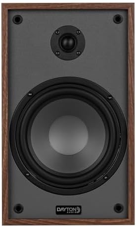 Dayton Audio Classic B65 Bookshelf Speaker Pair  Black