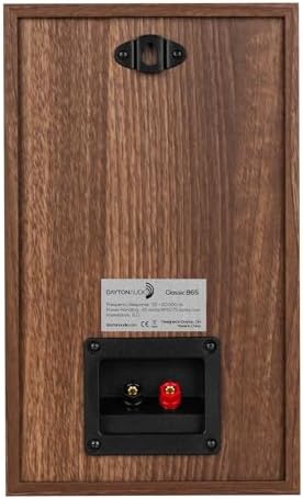 Dayton Audio Classic B65 Bookshelf Speaker Pair  Black