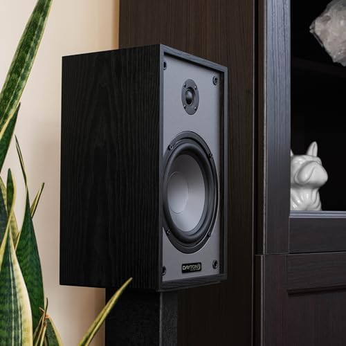 Dayton Audio Classic B65 Bookshelf Speaker Pair  Black
