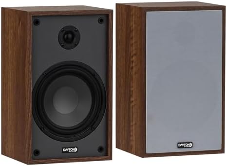 Dayton Audio Classic B65 Bookshelf Speaker Pair  Black