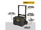 DeWalt DWST08450   TOUGHSYSTEM  2 0 ROLLING TOOLBOX
