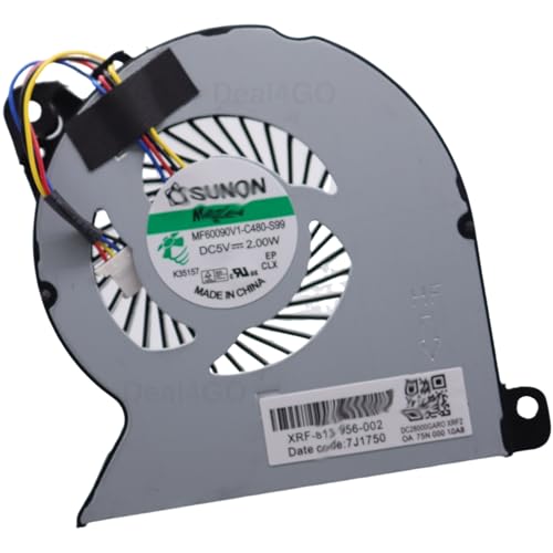 Deal4GO CPU Cooling Fan 767433 001 773876 001 Replacement for HP ProBook 440 G2  445 G2  450 G2  455 G2  470 G2