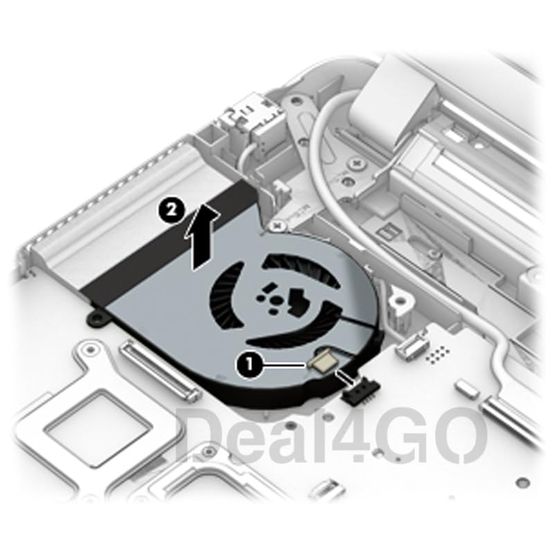Deal4GO CPU Cooling Fan 767433 001 773876 001 Replacement for HP ProBook 440 G2  445 G2  450 G2  455 G2  470 G2