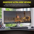 Deco Gear 35" Curved Gaming Ultrawide Monitor  3440x1440  120 Hz  1ms MPRT   Ope
