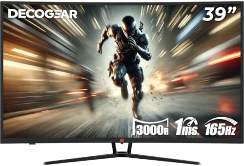 Deco Gear 49 Curved QD OLED Ultrawide Monitor   5120x1440   144Hz   HDR400 True Black   0 03ms   FreeSync Premium   100  sRGB   HDMI 2 1   90W USB C   Built in Speakers  Height Adjustable Stand
