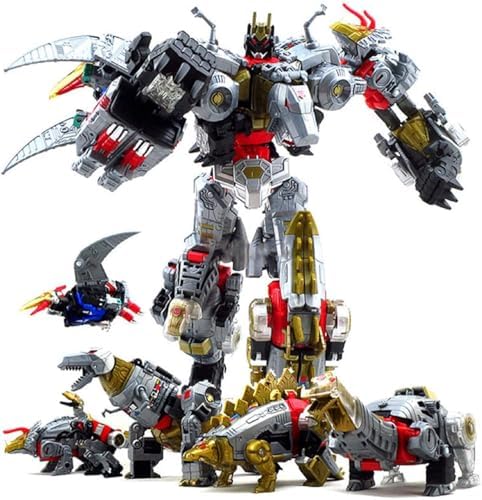 Deformation Toy Combiner 5 in 1 Action Figure for Boys Girls Adults
