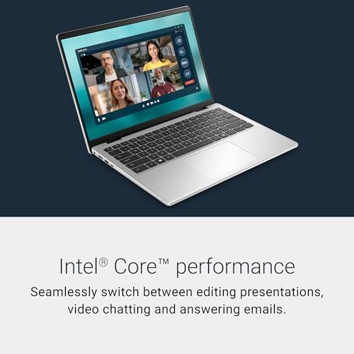 Dell 14 Laptop DC14250 14 0 inch FHD  Anti Glare Display  Intel Core 5 120U Processor  Intel Graphics  16GB RAM  512GB SSD  English AI Backlit Keyboard  Fingerprint Reader  Windows 11 Home   Silver
