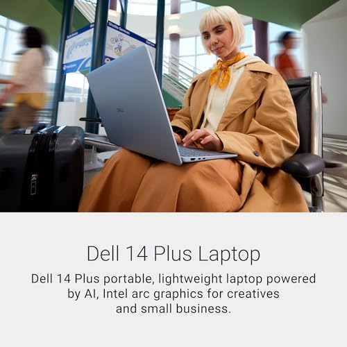 Dell 14 Plus Laptop DB14250 14 inch 16 10 2 5K  2560x1600  Display  Intel Core Ultra 9 288V  32GB LPDDR5X RAM  1TB SSD  Intel Arc Graphics  Backlit Copilot Key Keyboard   Previously Inspiron