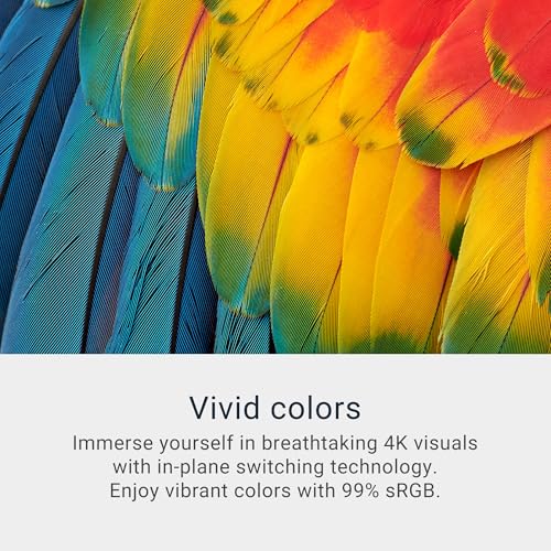Dell 27 Plus 4K Monitor S2725QS 27 inch 4K 3840 x 2160 120Hz 16 9 Display IPS Panel AMD FreeSync Premium sRGB 99 Integrated Speakers 1500 1 Contrast Ratio Comfortview Plus Ash White