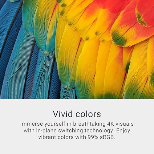 Dell 27 Plus 4K USB C Monitor   S2725QC   27 inch 4K  3840 x 2160  120Hz 16 9 Display  AMD FreeSync Premium  sRGB 99   Integrated Speakers  1500 1 Contrast Ratio  Comfortview Plus   Ash White