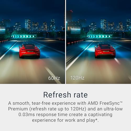 Dell 27 Plus 4K USB C Monitor   S2725QC   27 inch 4K  3840 x 2160  120Hz 16 9 Display  AMD FreeSync Premium  sRGB 99   Integrated Speakers  1500 1 Contrast Ratio  Comfortview Plus   Ash White